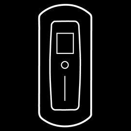 Creaxio-draagbaar oplader-icoon